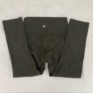 Lululemon - Wunder Under Leggings 21” - Size 4